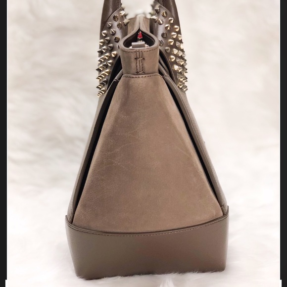 Christian Louboutin Large Eloise Brown Satchel - Picture 5 of 6